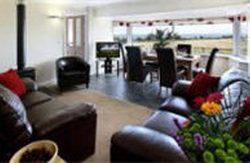 Riverside Lounge at self catering farm holiday cottages near Bodmin in Cornwall