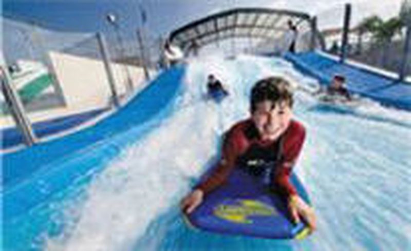 surf simulator at woolacombe holiday park