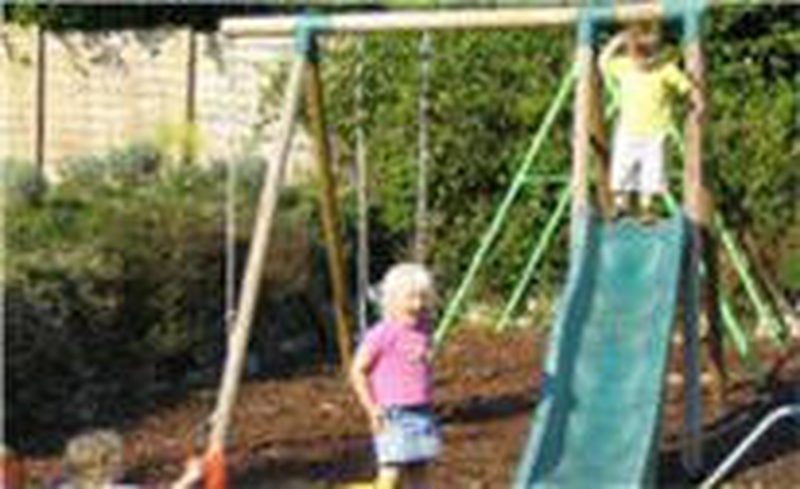 playground at holiday cottage in charente